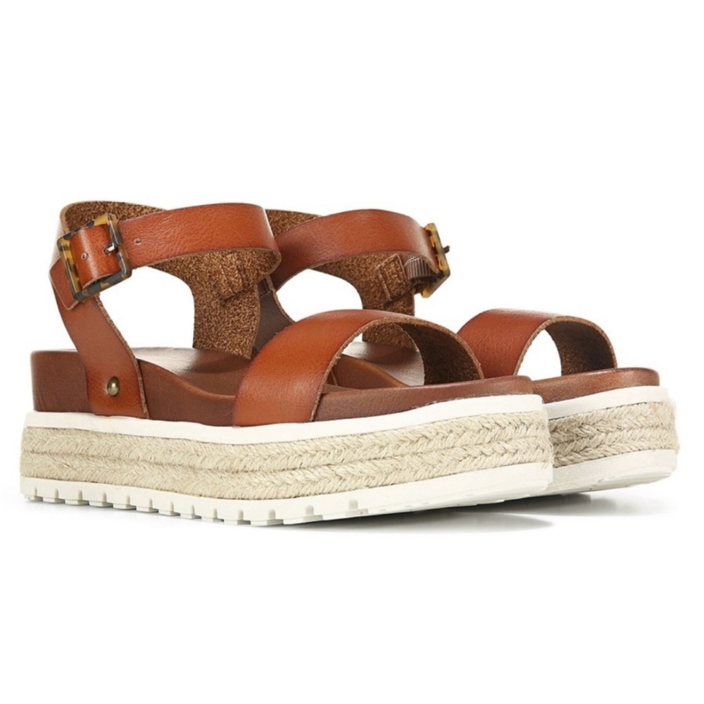 MIA Kiera Espadrille Platform Sandals Size 9.5